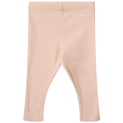 Wheat Rib Leggings Maddy Powder Powder 68 cm  Lyserød  68 cm  kvinde