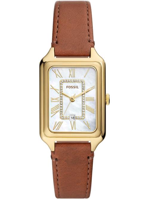 FOSSIL Analogt ur 'Raquel'  brun / guld
