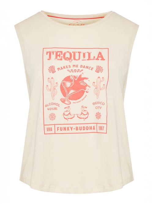 Funky Buddha Shirts  ecru / koral