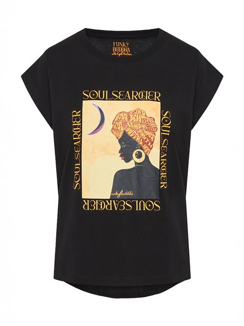 Funky Buddha Shirts  natblå / blandingsfarvet