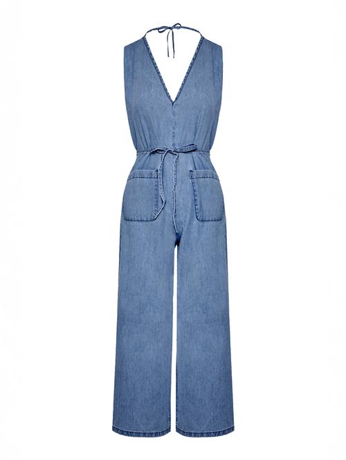 Funky Buddha Jumpsuit  blue denim