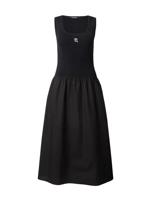 Karl Lagerfeld Kjole  nude / sort / hvid