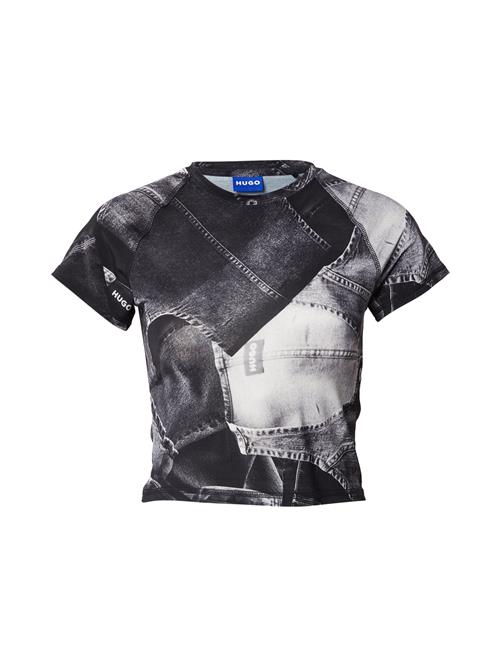 HUGO Shirts 'Dosara_B'  grå / antracit / sort