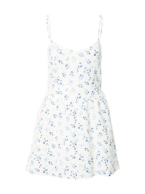 HOLLISTER Sommerkjole  blå / lyseblå / hvid