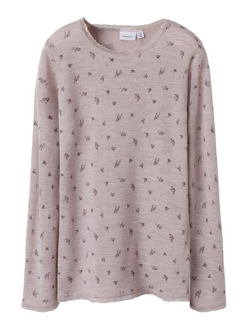 NAME IT Pullover  brun / grå