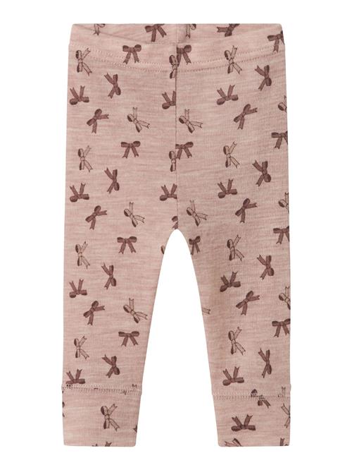 NAME IT Leggings 'NBFWang'  brun / mørkebrun / taupe