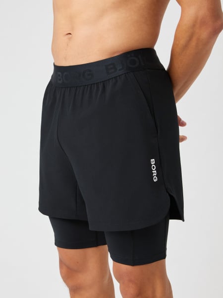 Björn Borg Borg 2 In 1 Shorts Sort, S