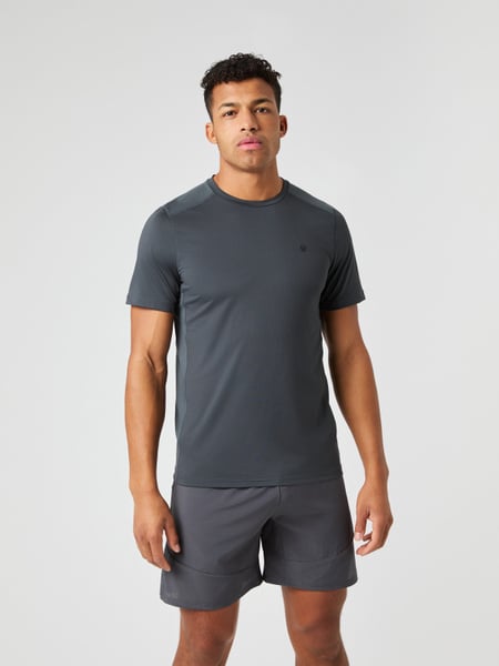 Björn Borg Ace Mesh Panel T-shirt Grå, XL