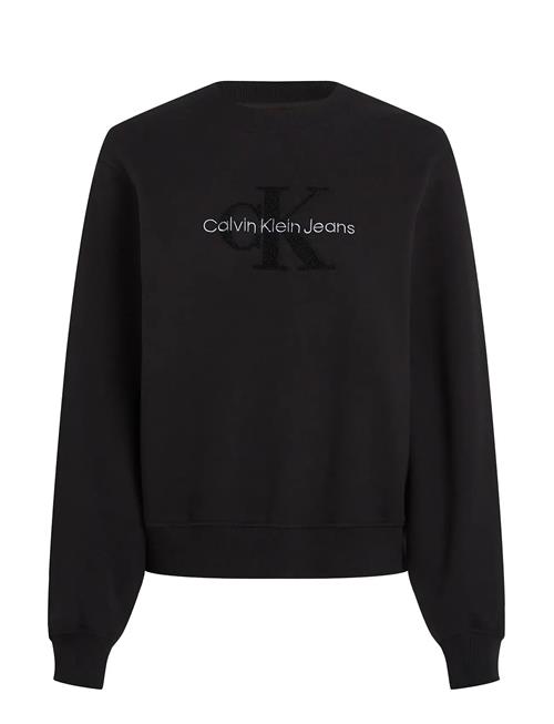 Chenille Monologo Crewneck Calvin Klein Jeans Black