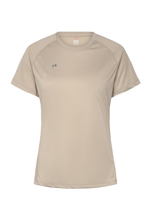 Nwlbeat W T-Shirt Newline Beige