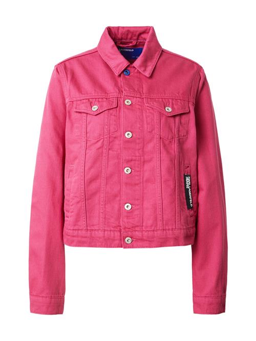 KARL LAGERFELD JEANS Overgangsjakke  mørk pink