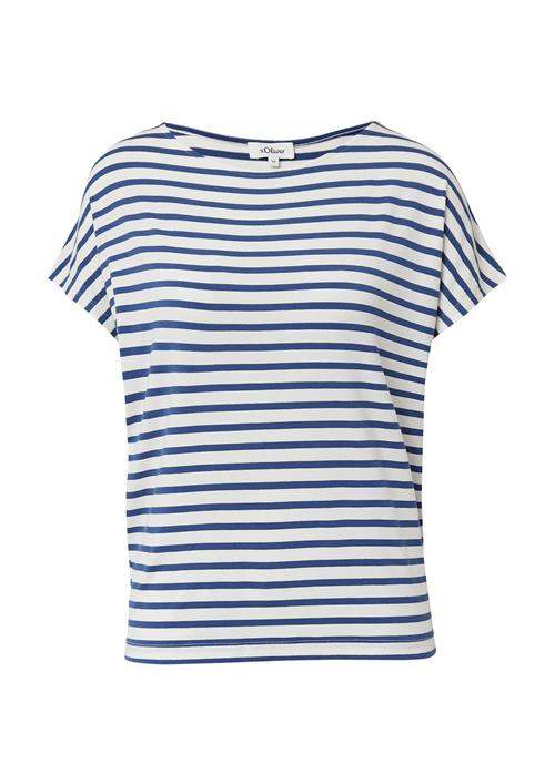 s.Oliver Shirts  mørkeblå / hvid