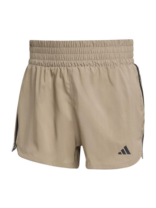 ADIDAS PERFORMANCE Sportsbukser 'PACER'  lysebrun / sort