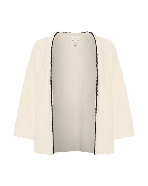 Part Two Cardigan 'Tritte'  sort / hvid