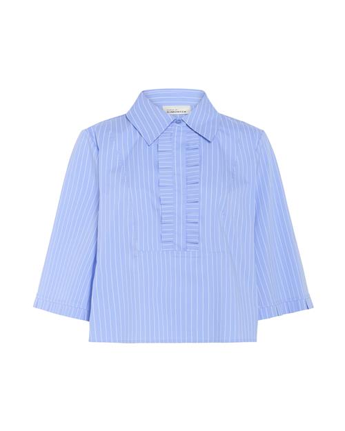 KAREN BY SIMONSEN Shirts  lyseblå / hvid