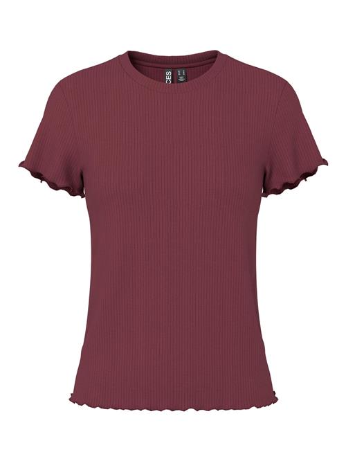 PIECES Shirts 'PCNicca'  vinrød