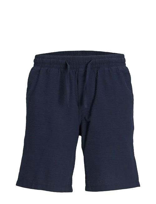 Jack & Jones Jpstjaiden Jjpalma Seersucker Short Jack & J S Blue