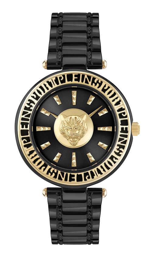 Plein Sport Analogt ur 'Opium'  guld / sort
