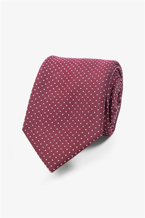 Slips - Bordeaux/Hvidprikket - One-Size - TeeShoppen