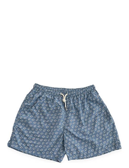 Retro Swim Shorts Portia 1924 Blue