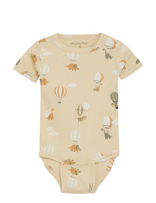 Body Ss Aop Rib Minymo Green