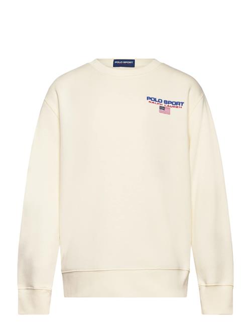 Graphic Fleece-Ls Cn-Kn-Sws Ralph Lauren Kids White