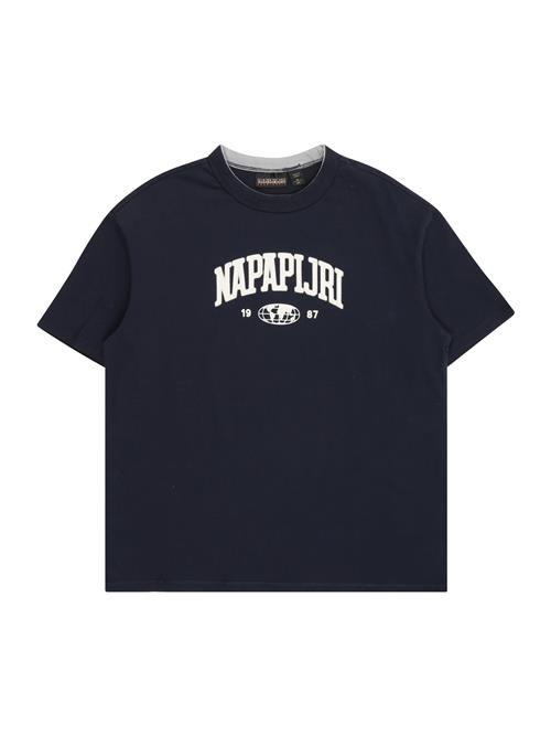 NAPAPIJRI Shirts 'S-INOT'  marin / hvid