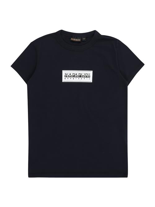 NAPAPIJRI Shirts 'K S-CHAMOIS'  marin / hvid