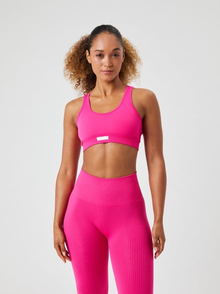 Björn Borg Studio Seamless Low Sports Bra Pink, XSS