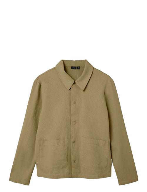 Nlmnanson Ls Shirt LMTD Beige
