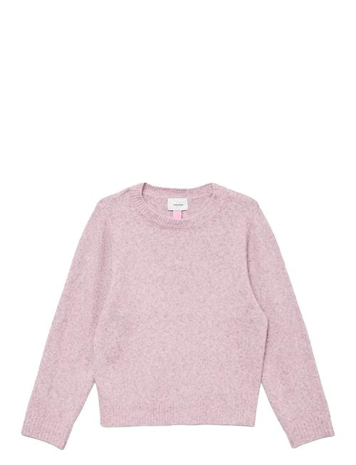 Vmdoffy Ls O-Neck Blouse Ga Noos Girl Vero Moda Girl Pink