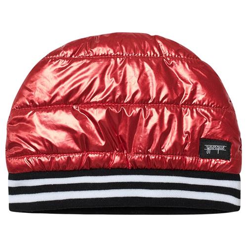 Yporqué Metallic Puffer Hat Rød One Size    One Size  Unisex
