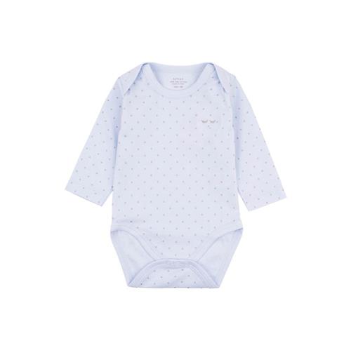 Livly Saturday Polkaprikmønstret Babybody Blå 68/74 cm    68/74 cm  mand
