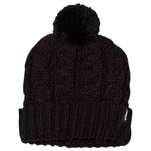 Lindberg Limmared Kabelstrikket Hat Sort 44/48 cm    44/48 cm  Unisex