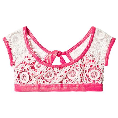 Pate de Sable Hæklet Bikinitop Tde  14 Y    14 år  kvinde