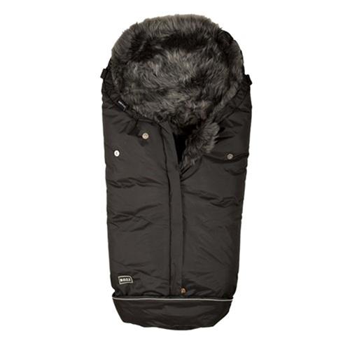 BOZZ Lambskin Kørepose Sort Stroller    barnevogn  Unisex