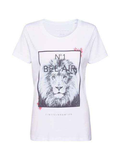EINSTEIN & NEWTON Shirts 'Bel Air T-Shirt'  sort / hvid