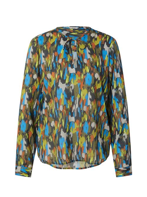 MUSTANG Bluse 'Orla'  marin / aqua / grå / oliven