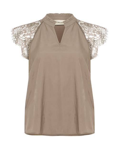 Cream Bluse 'Nola'  chamois