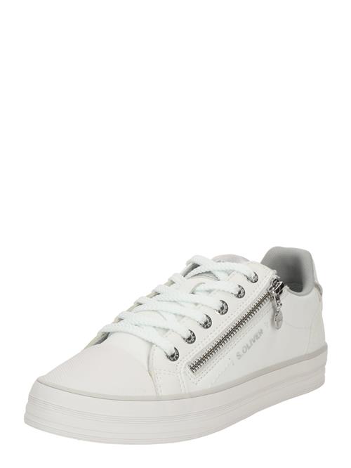 s.Oliver Sneaker low  sølv / hvid