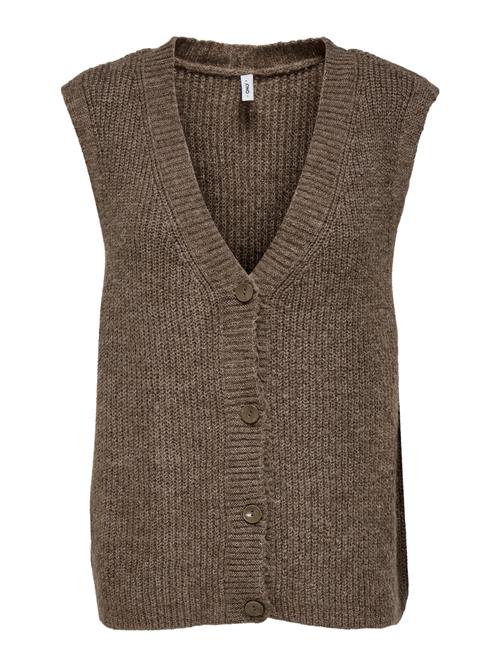 ONLY Strikvest 'ONLJANE'  choko