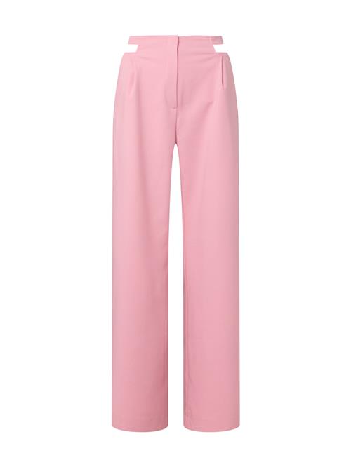 Laurella Bukser med lægfolder 'Laurella'  pink