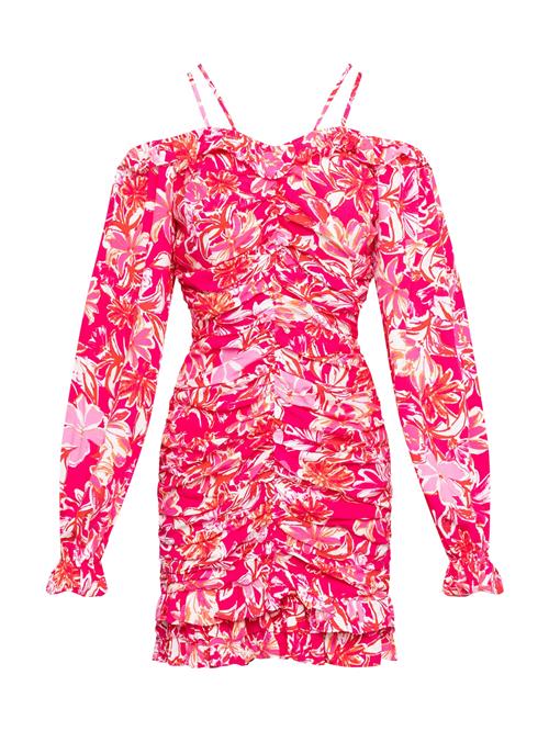 Laurella Kjole  blandingsfarvet / pink