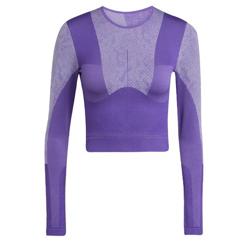 ADIDAS BY STELLA MCCARTNEY Funktionsbluse 'adidas By Stella McCartney Seamless Yoga'  lilla / lyselilla