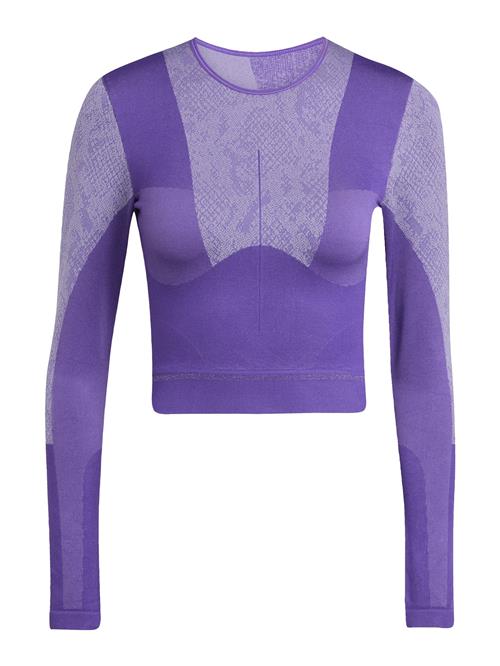 ADIDAS BY STELLA MCCARTNEY Funktionsbluse  grå / lilla