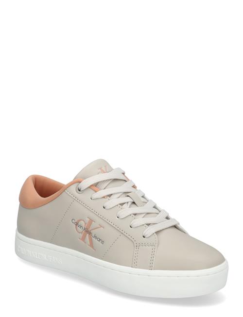 Classic Cupsole Lowlaceup Lth Wn Calvin Klein Beige