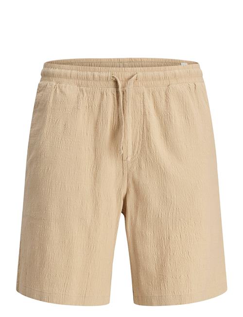 Jack & Jones Jpstjaiden Jjcrinkle Jogger Short Jnr Jack & J S Beige