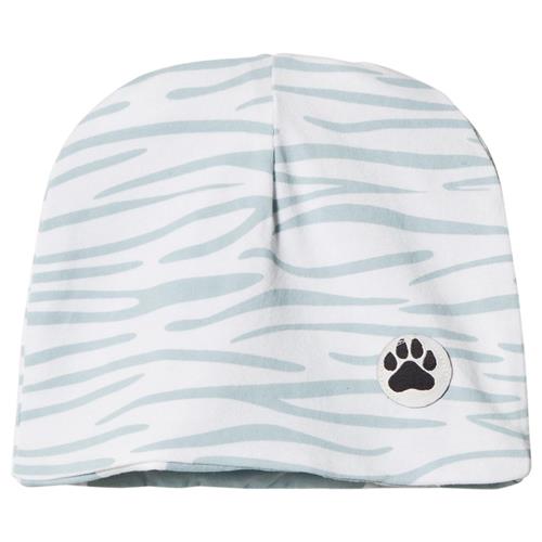 Little LuWi Reversible Blue Tiger/Cow Hat 4-6 months    4-6 måneder  Unisex