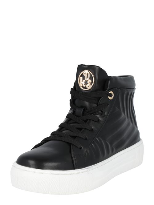 Dockers by Gerli Sneaker high  guld / sort