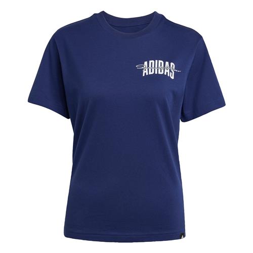 ADIDAS SPORTSWEAR Funktionsbluse 'Collegiate'  mørkeblå / hvid